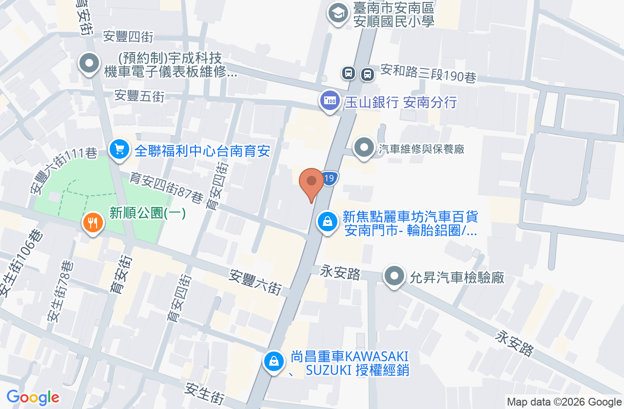 睛明眼科診所 位置地圖