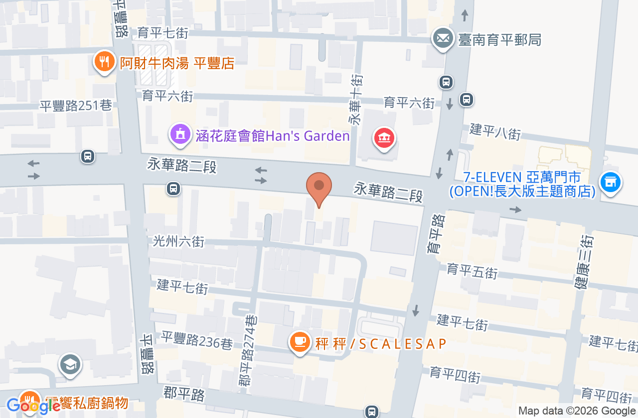 穠田聯合診所 位置地圖