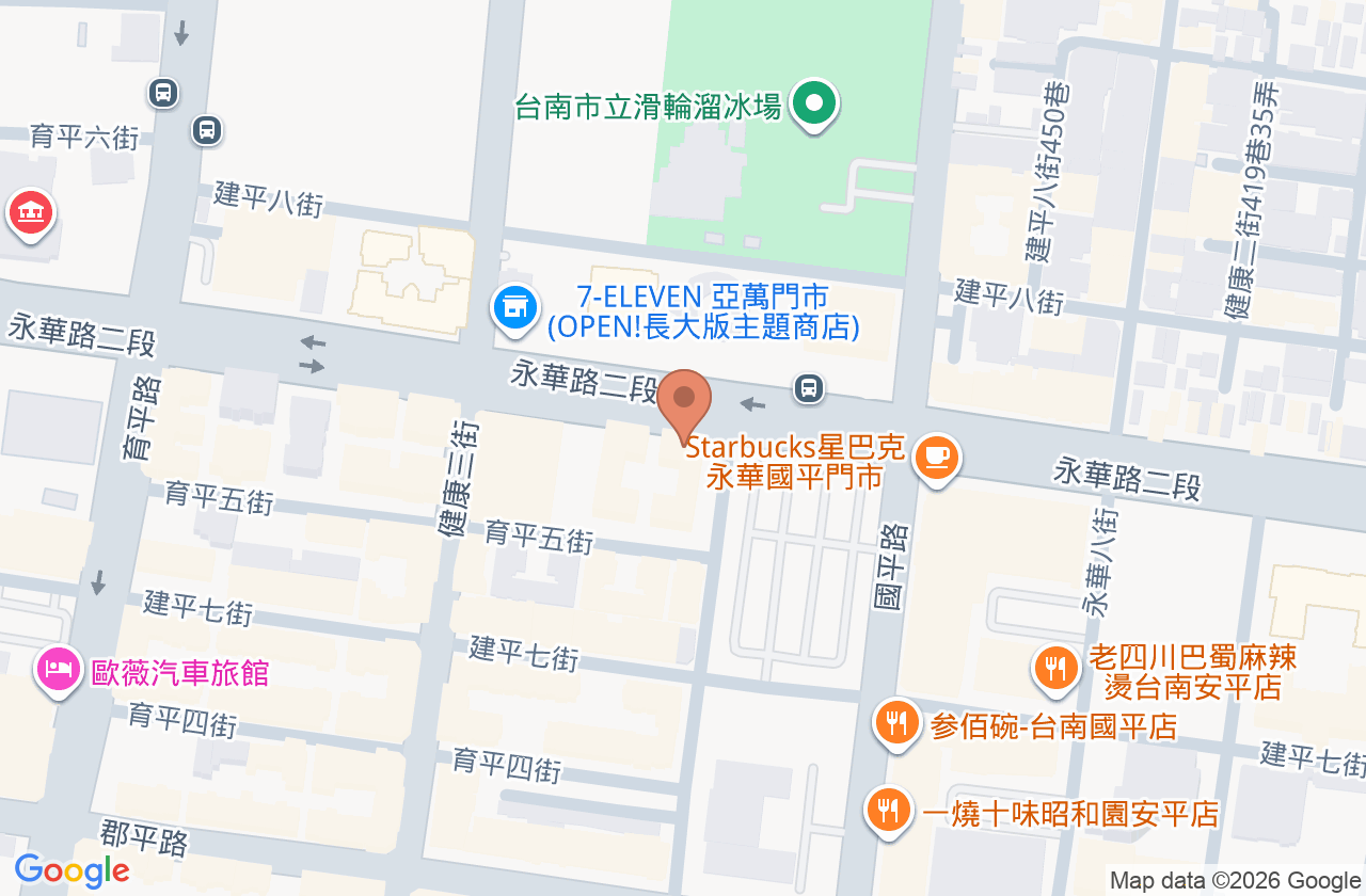 永華耳鼻喉科診所 位置地圖