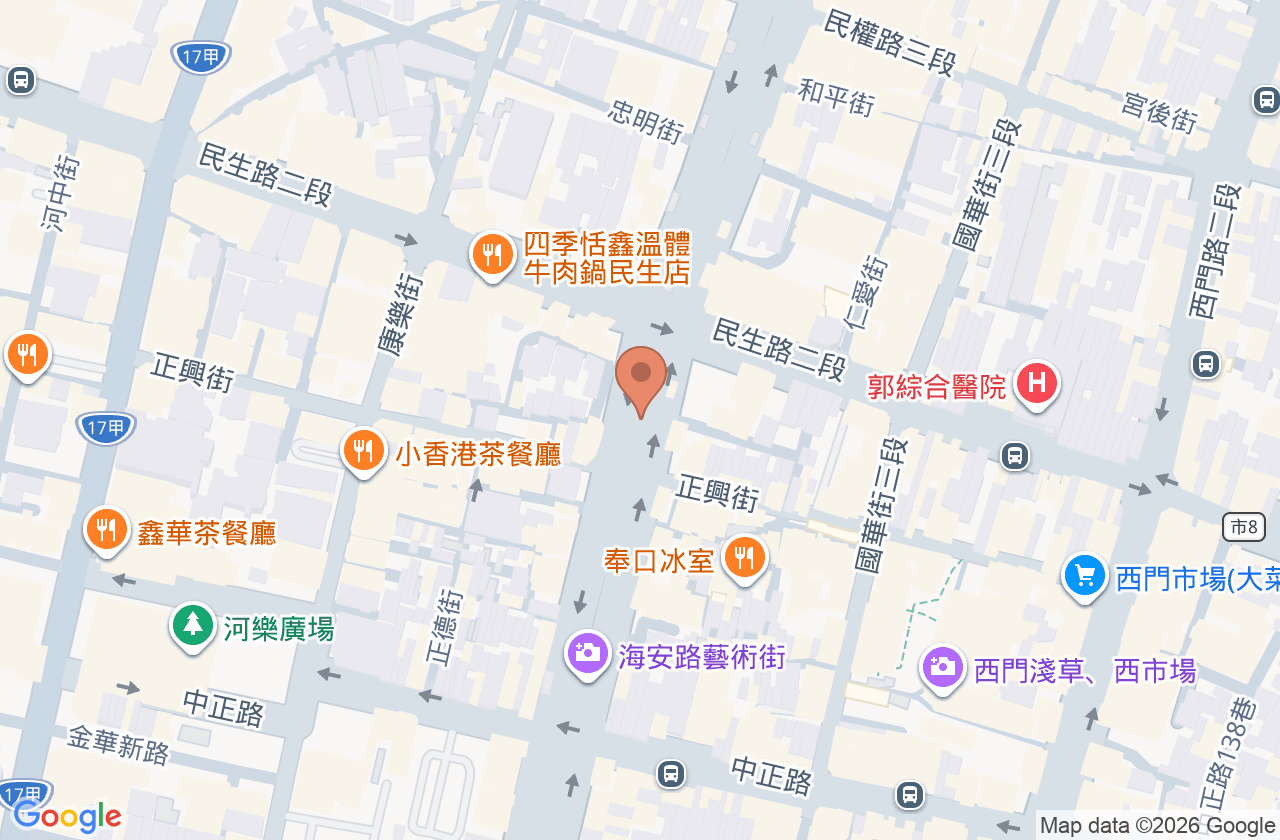 廖健良診所 位置地圖