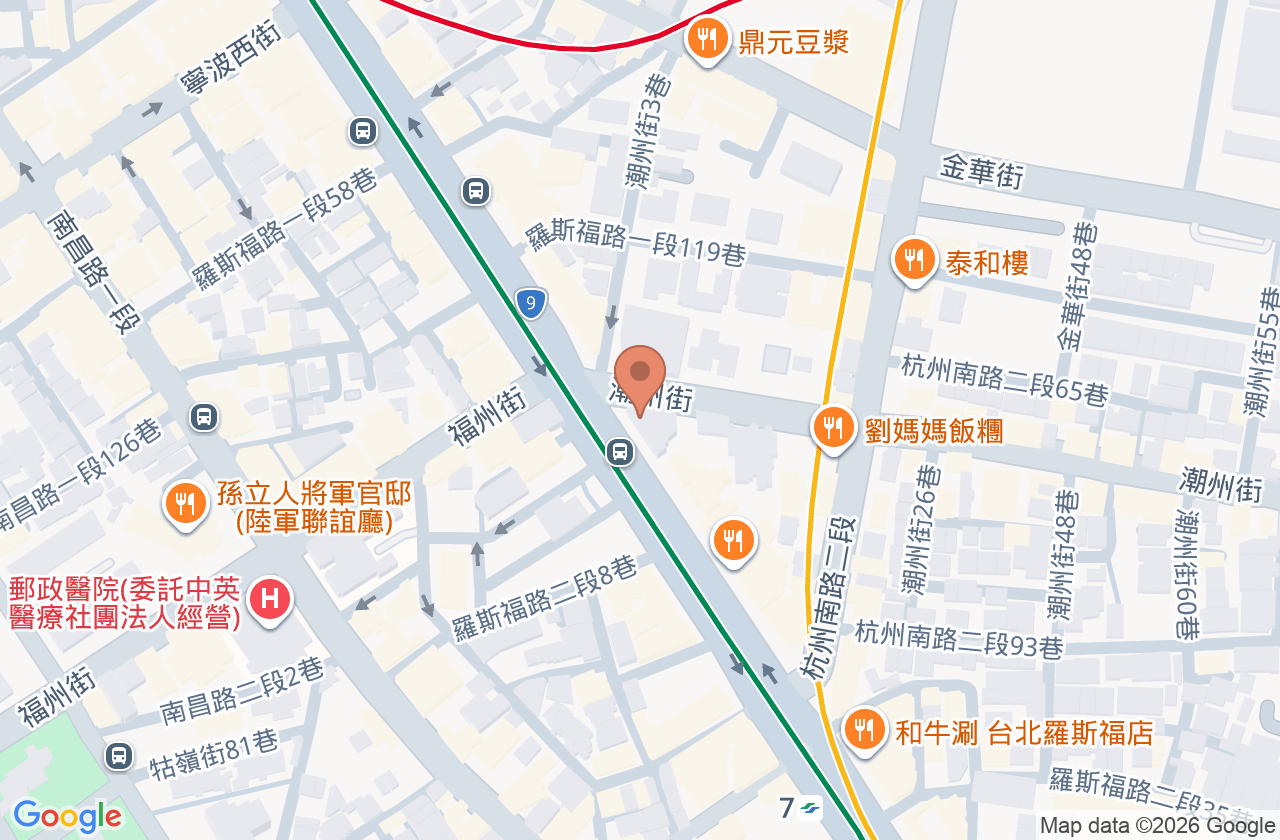 南門牙醫診所 位置地圖