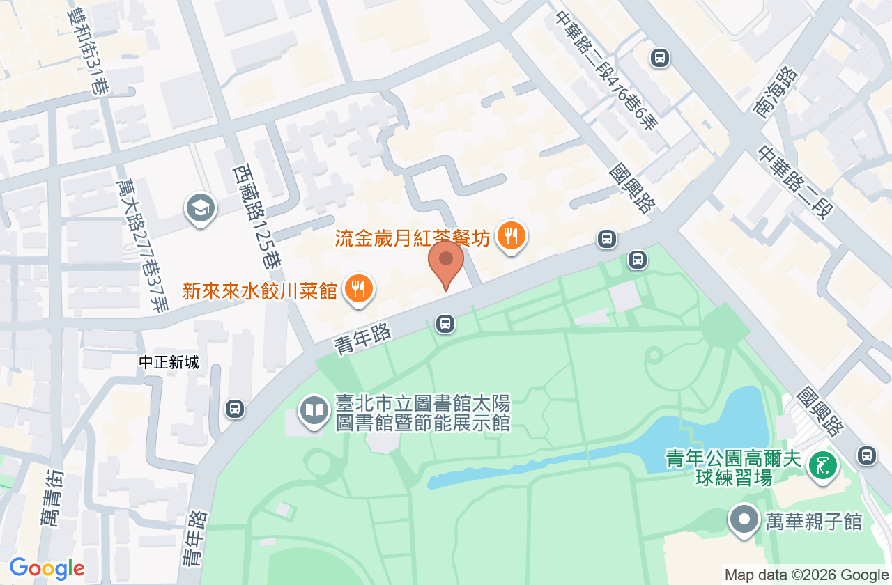 青年牙醫診所 位置地圖