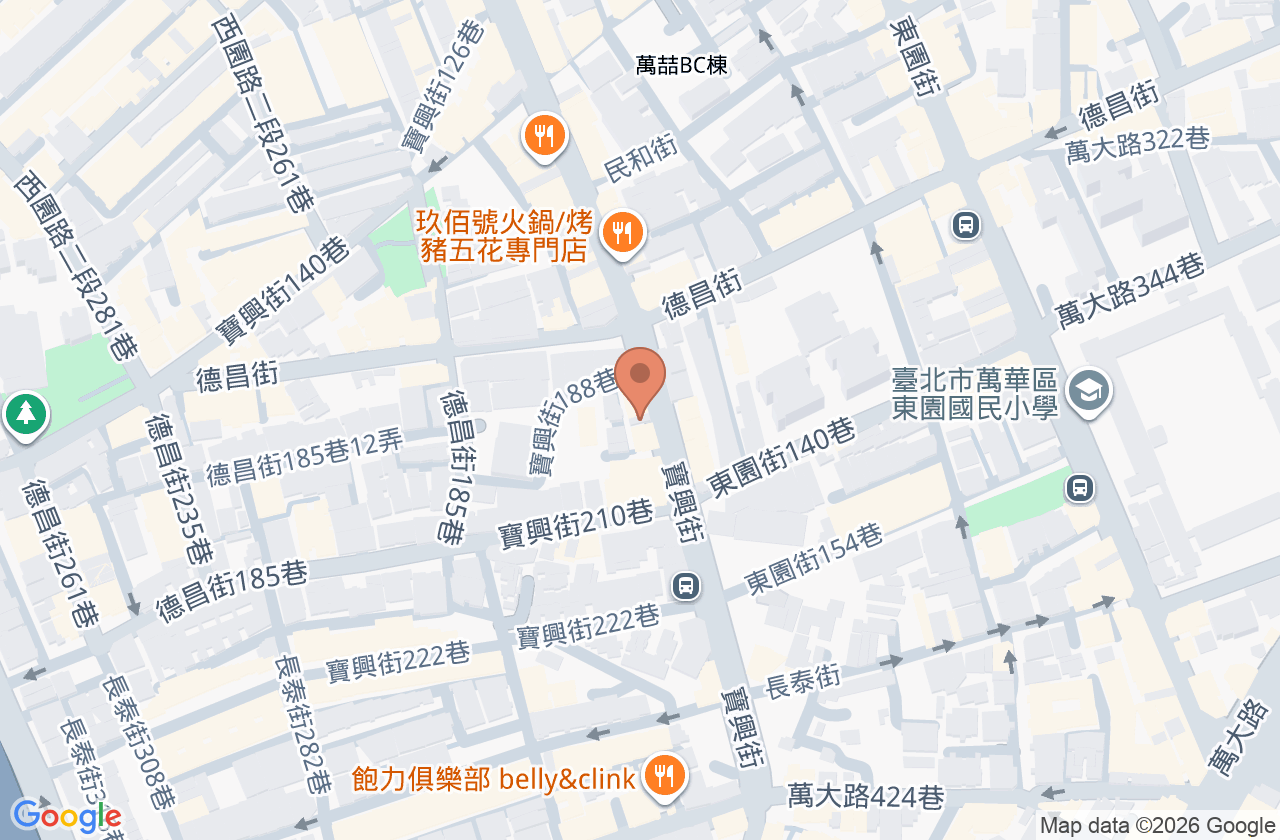 張建昌牙醫診所 位置地圖