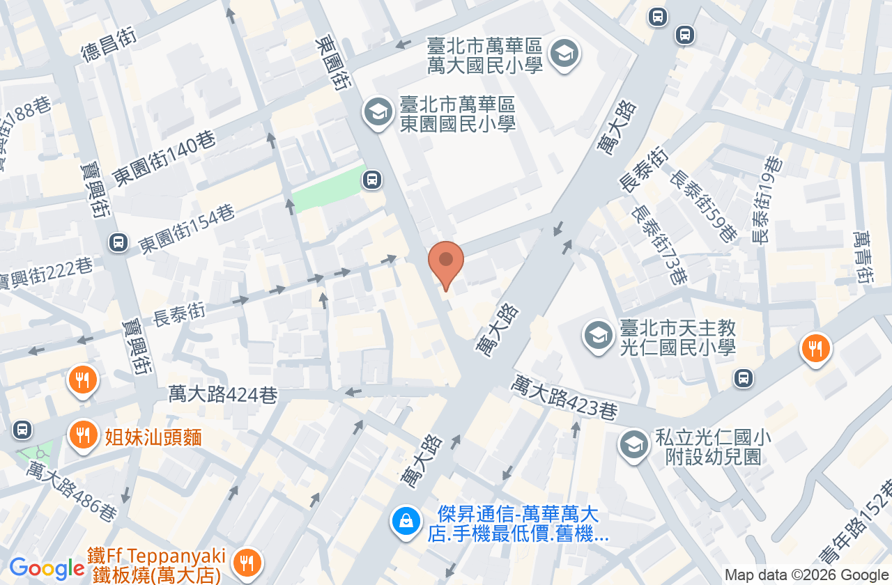 尚潔牙醫診所 位置地圖