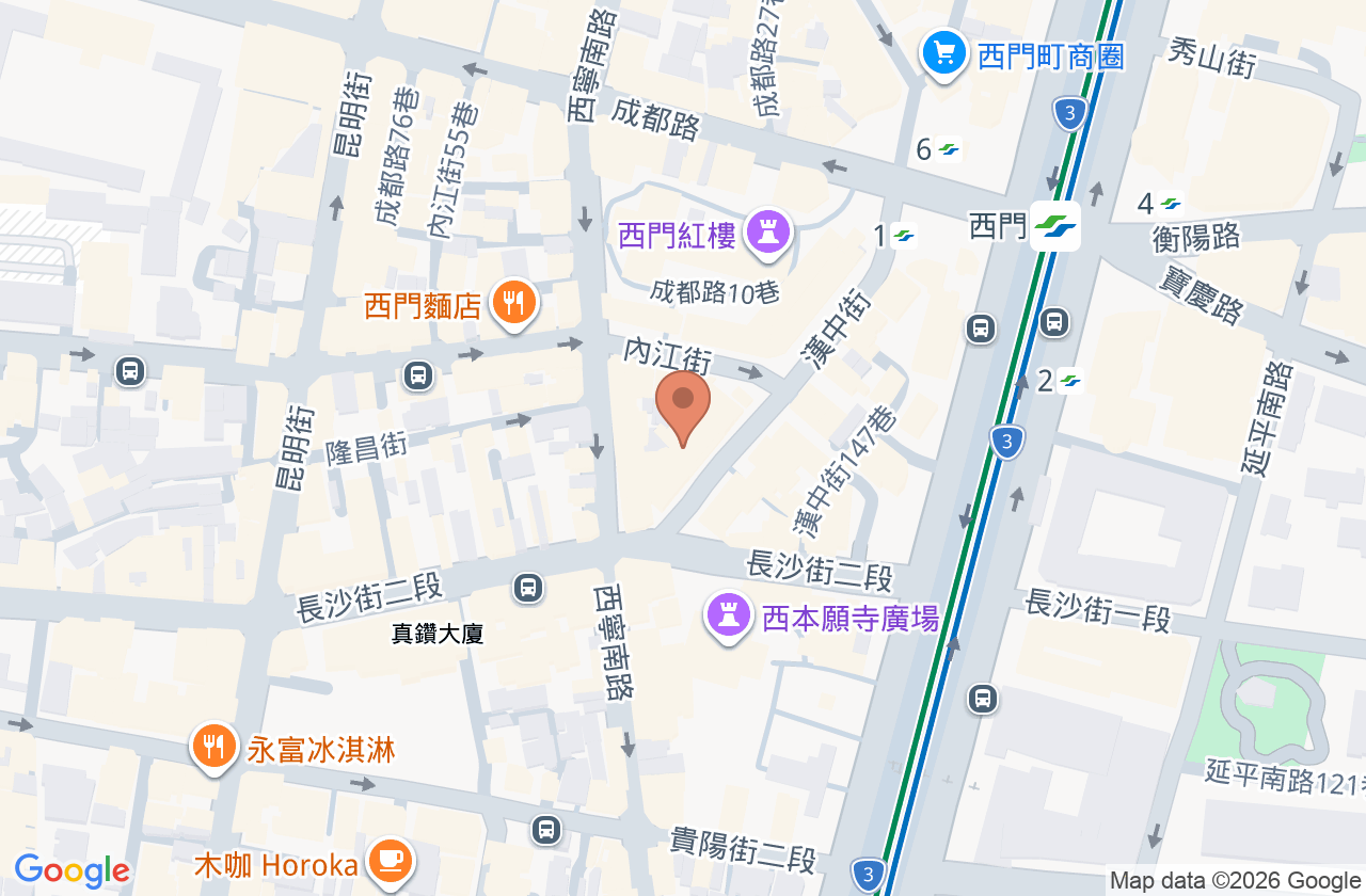 北極星牙醫診所 位置地圖