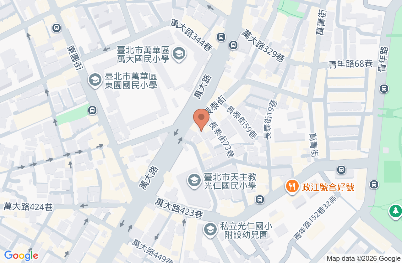 久久牙醫診所 位置地圖