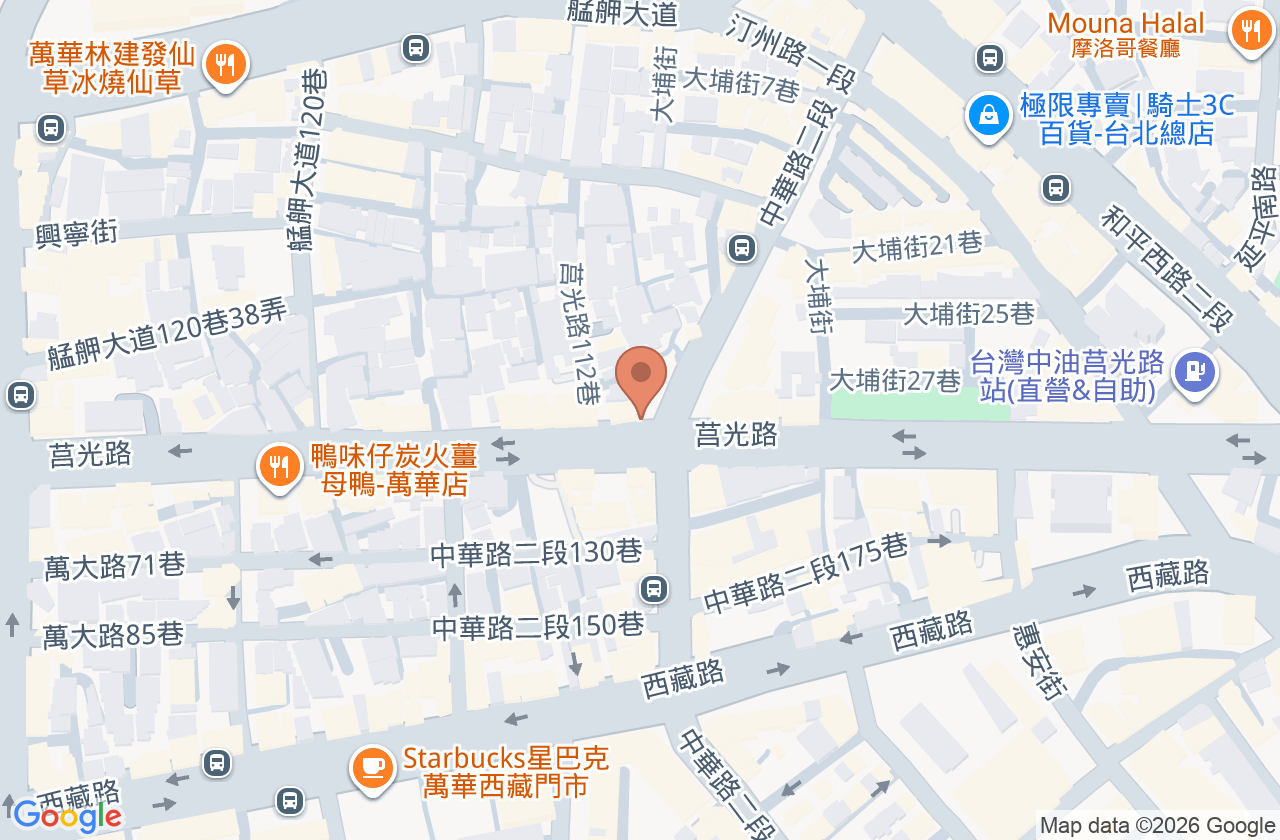 晴悅美學牙醫診所 位置地圖