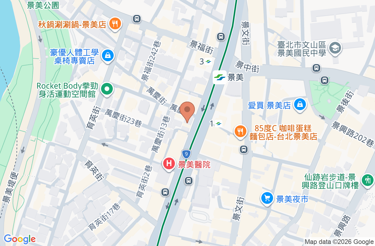 德全牙醫診所 位置地圖