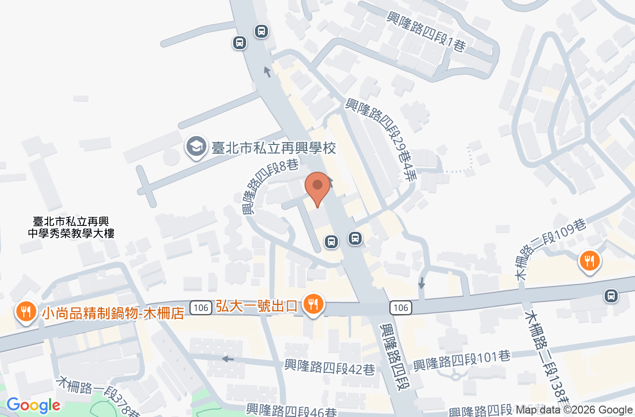 喬齡牙醫診所 位置地圖
