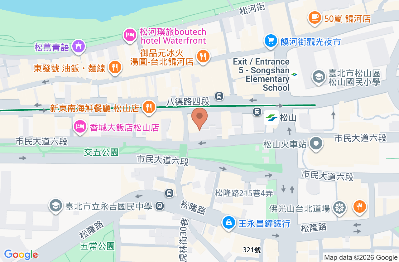 博飛迅牙醫診所 位置地圖