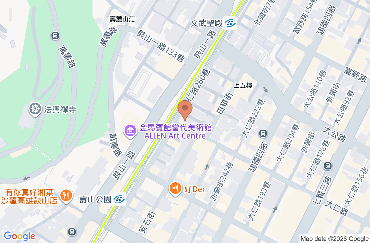 何牙醫診所 位置地圖