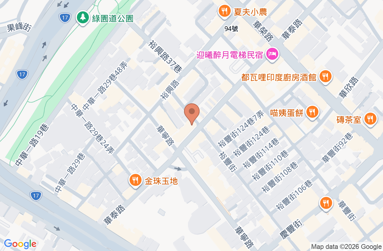阿丹牙醫診所 位置地圖