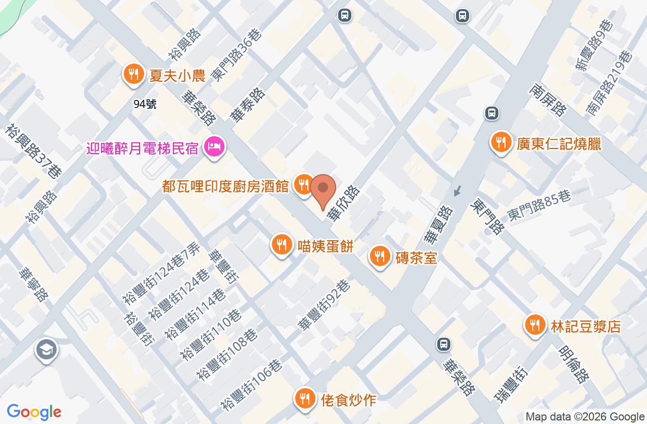 翰林牙醫診所 位置地圖