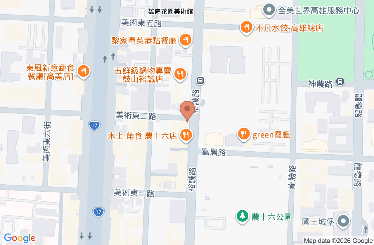 日安牙醫診所 位置地圖