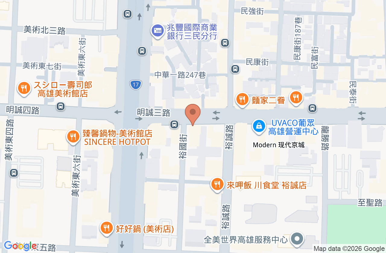 豐田牙醫診所 位置地圖