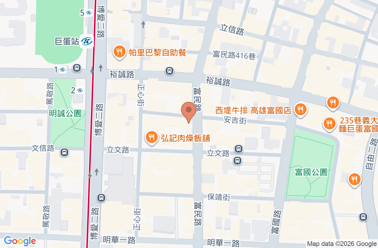 德惠牙醫診所 位置地圖