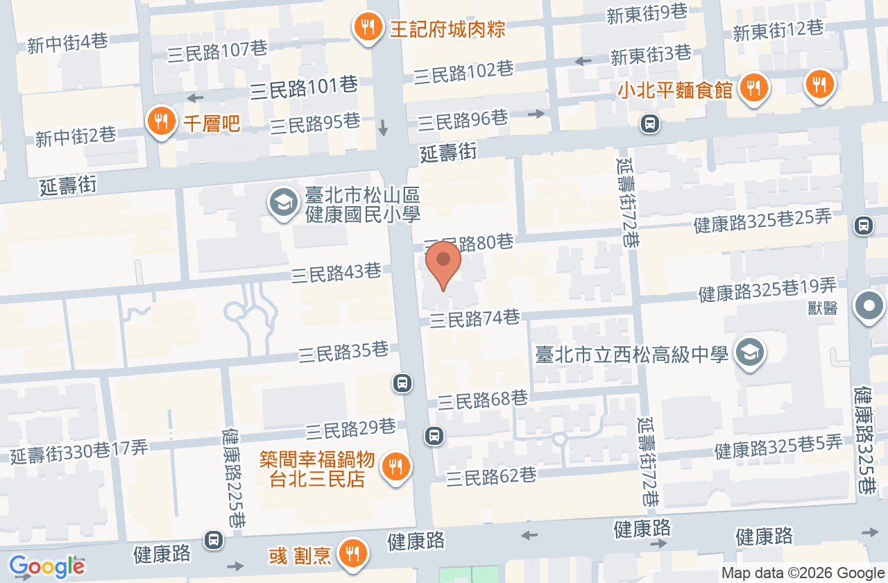 新和牙醫診所 位置地圖