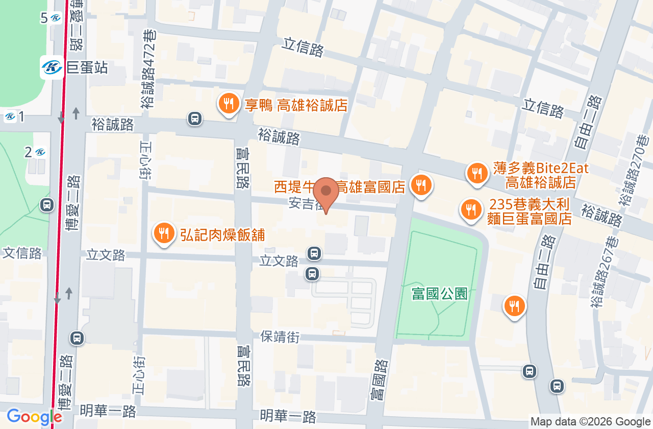 南方牙醫診所 位置地圖