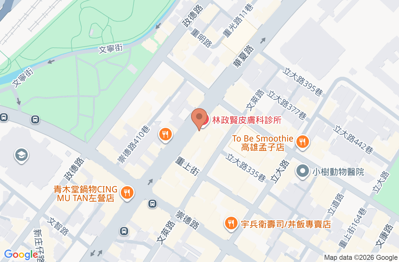 上鼎牙醫診所 位置地圖