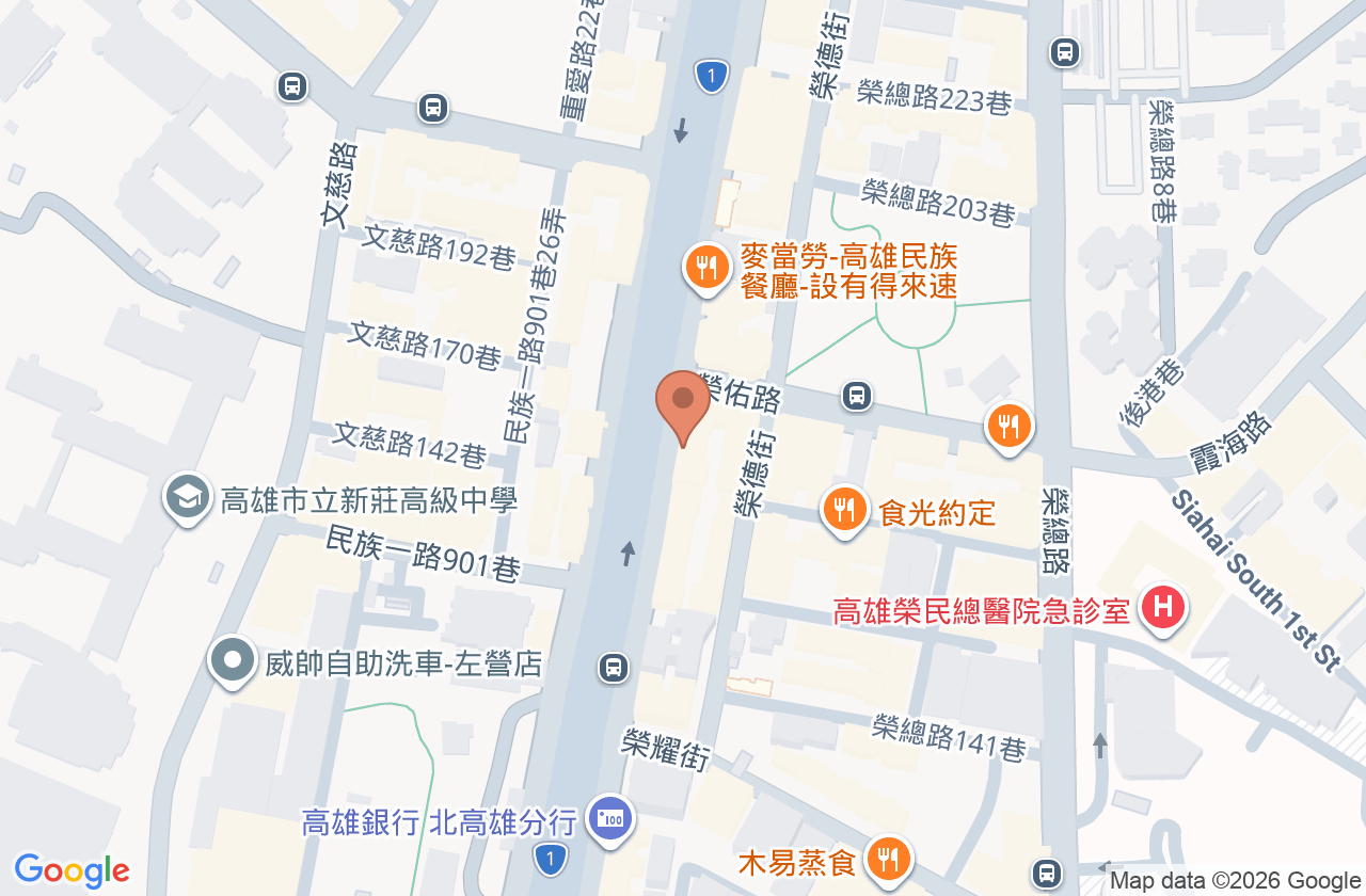 富康牙醫診所 位置地圖