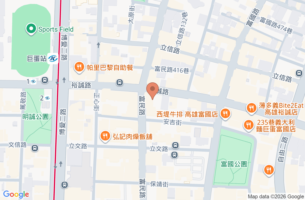佳恩牙醫診所 位置地圖