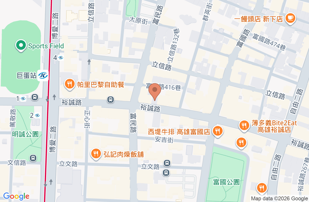 裕誠牙醫診所 位置地圖