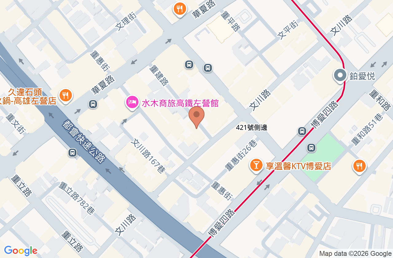晶鑽牙醫診所 位置地圖