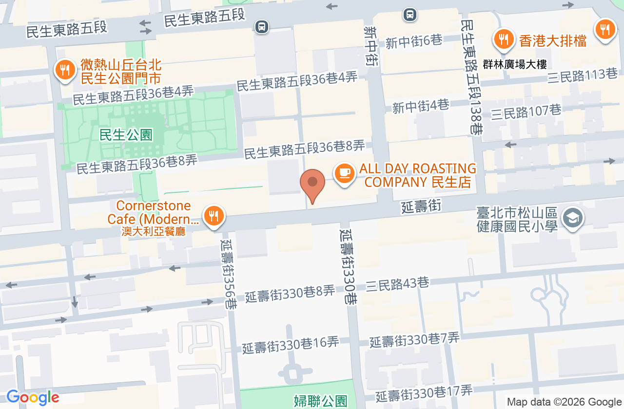 繼康美學牙醫診所 位置地圖