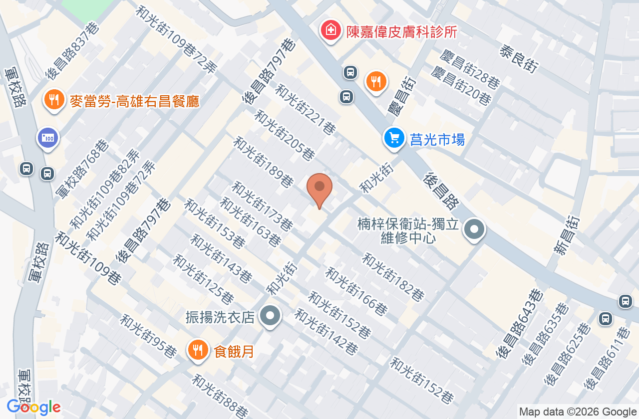姜明智牙醫診所 位置地圖
