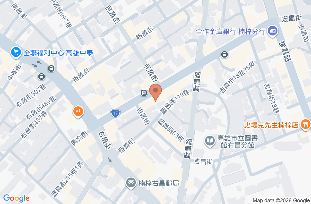 弘一牙醫診所 位置地圖