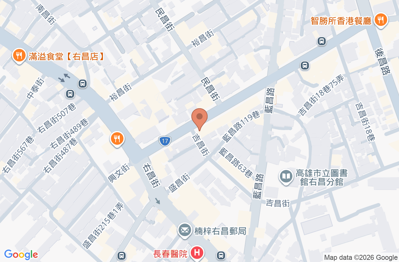 吉昌牙醫診所 位置地圖