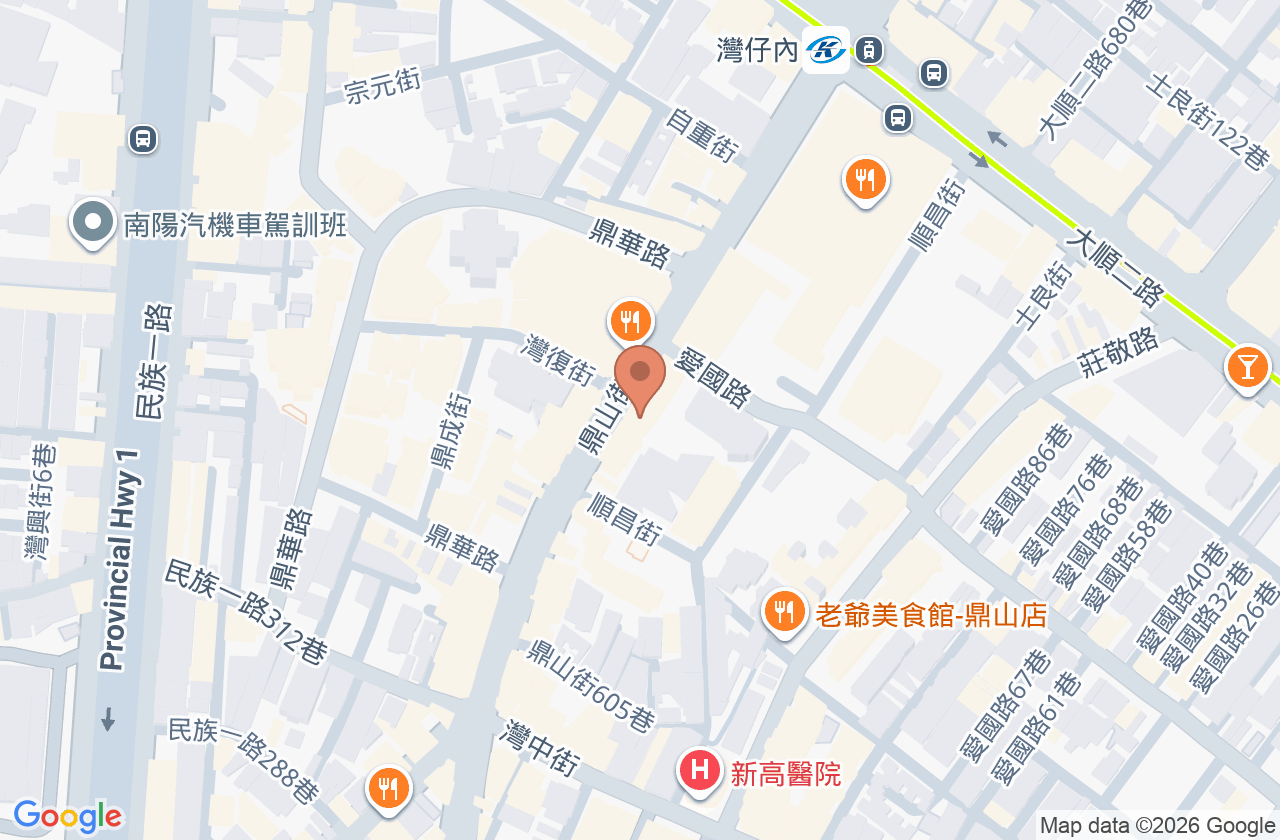 天仁牙醫診所 位置地圖