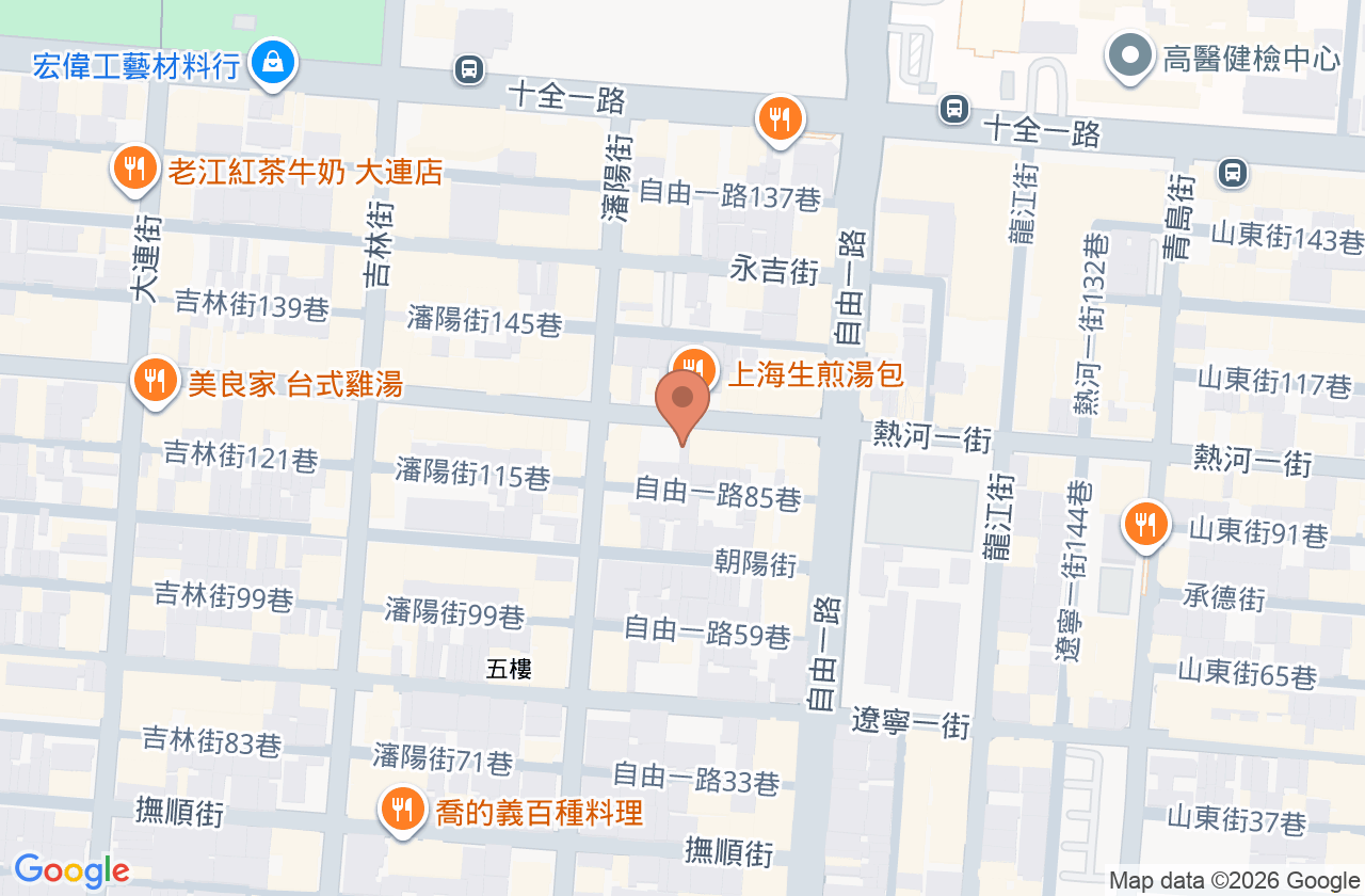 吉美牙醫診所 位置地圖