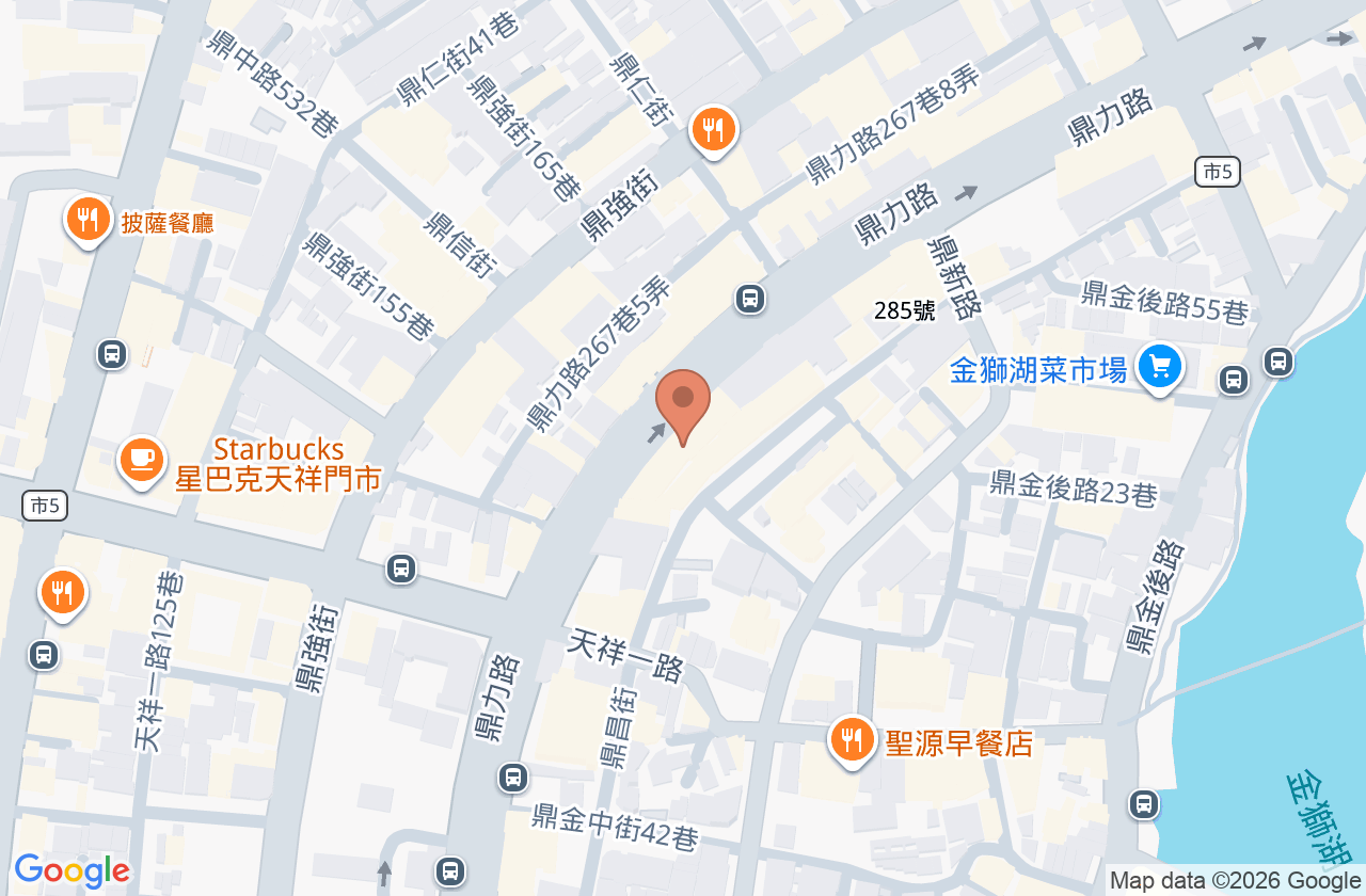 如泰牙醫診所 位置地圖