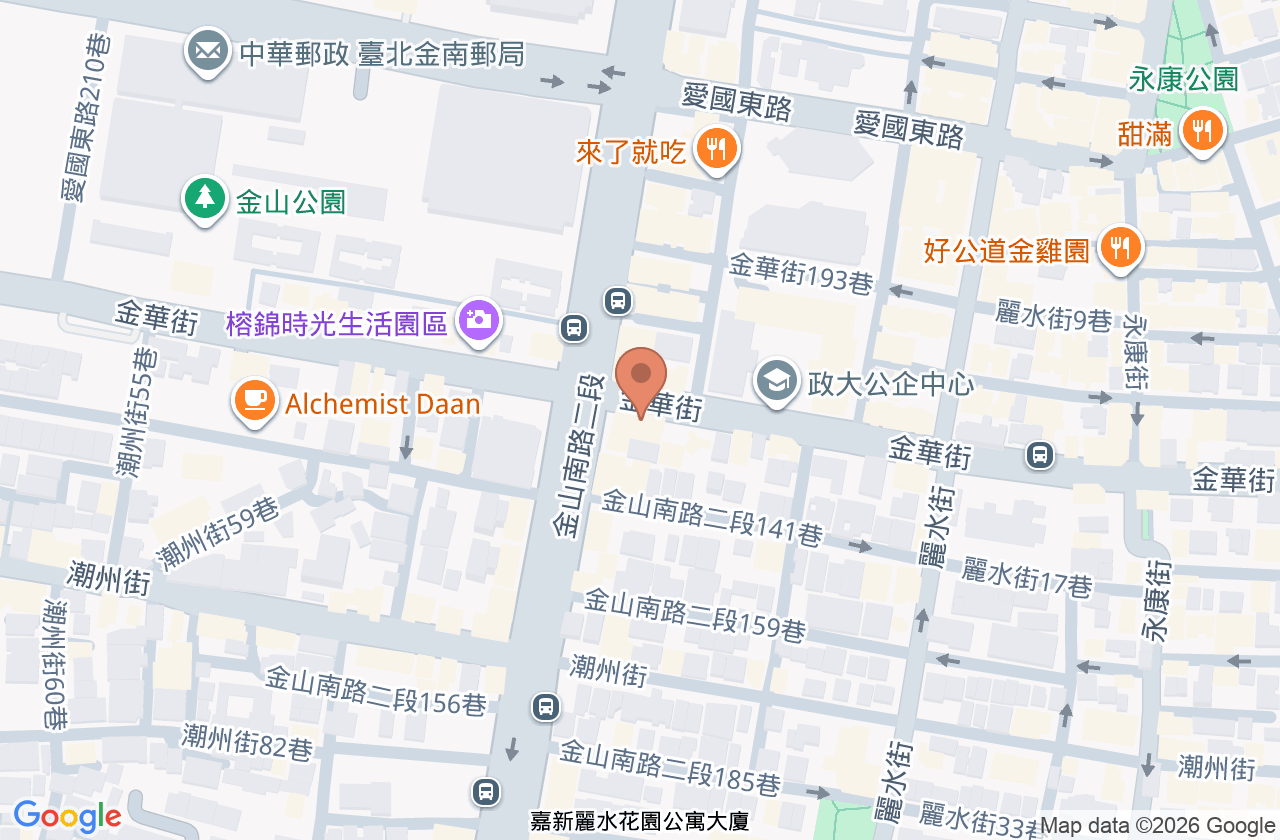 金華牙醫診所 位置地圖