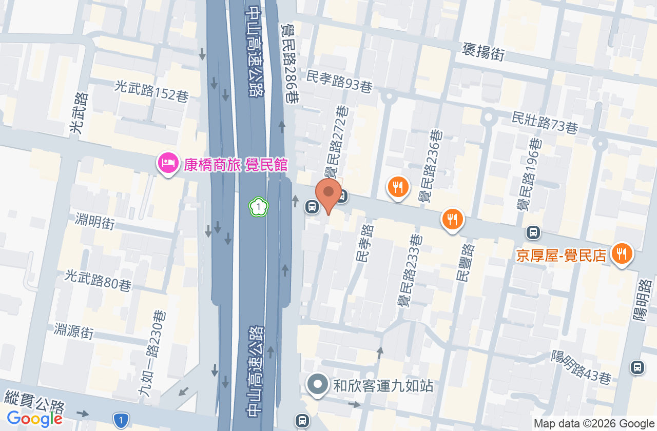 覺民牙醫診所 位置地圖
