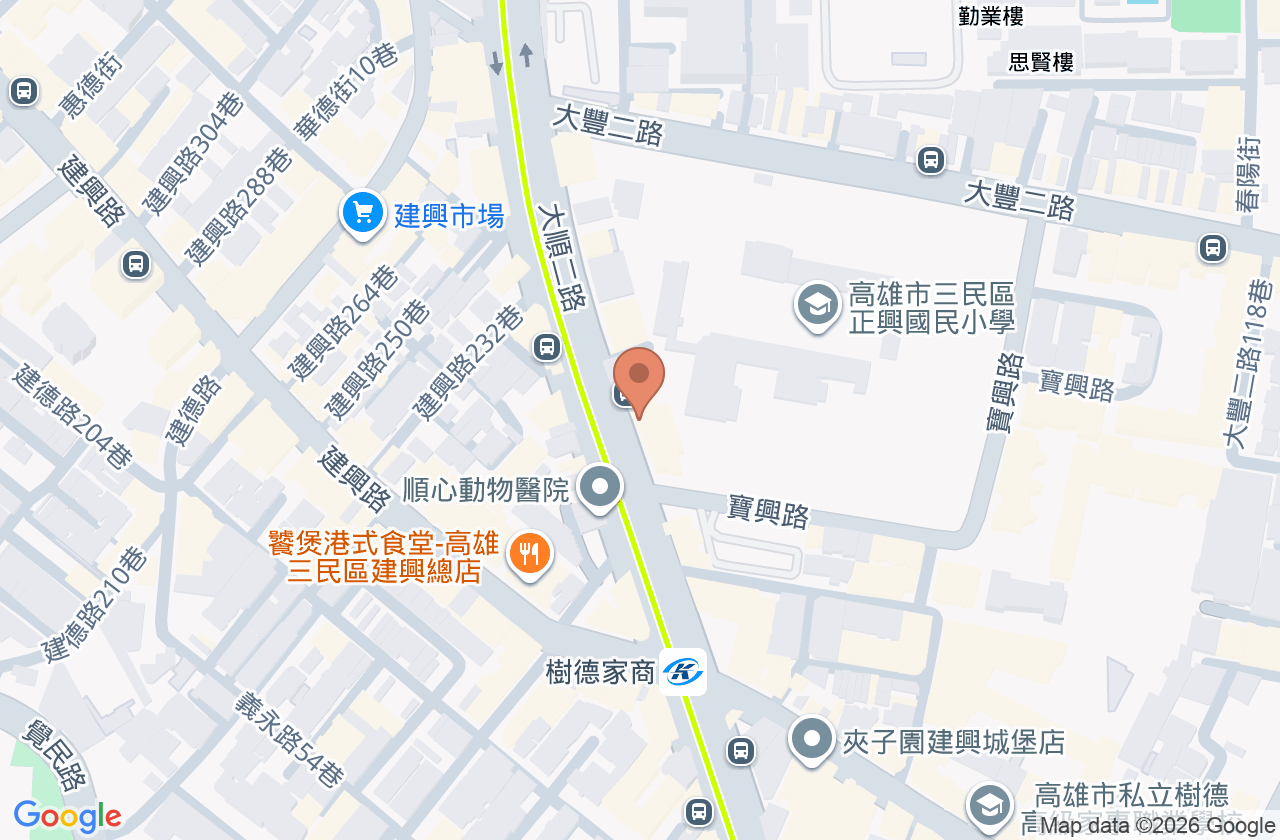 高大牙醫診所 位置地圖