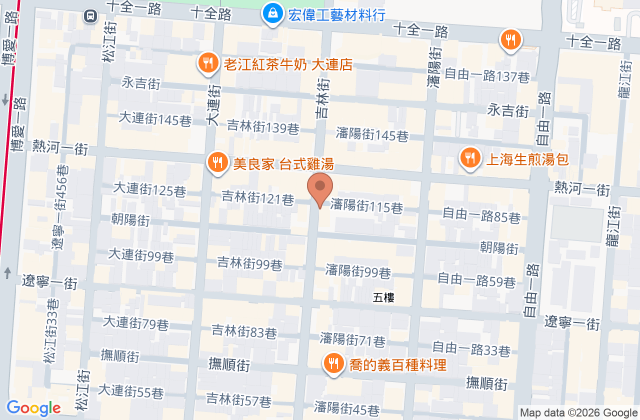王博正牙醫診所 位置地圖