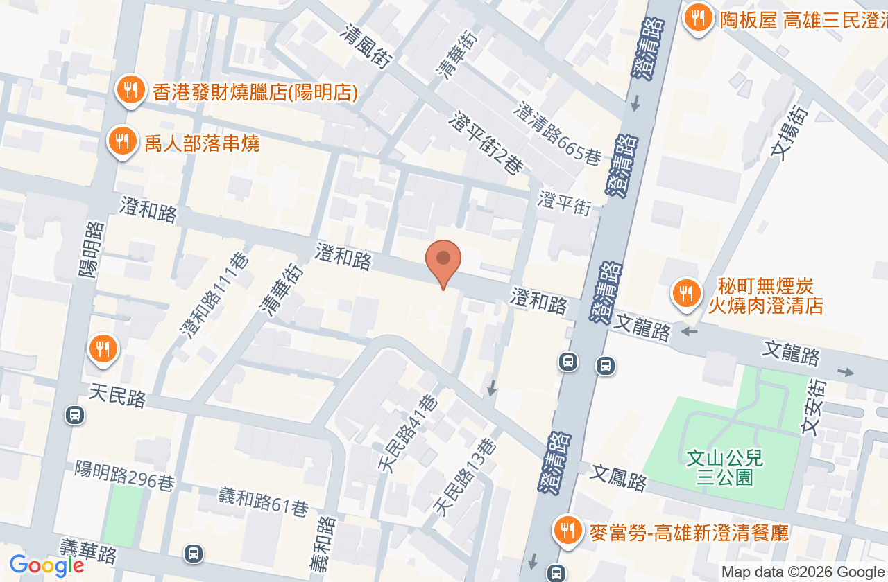 親辰牙醫診所 位置地圖