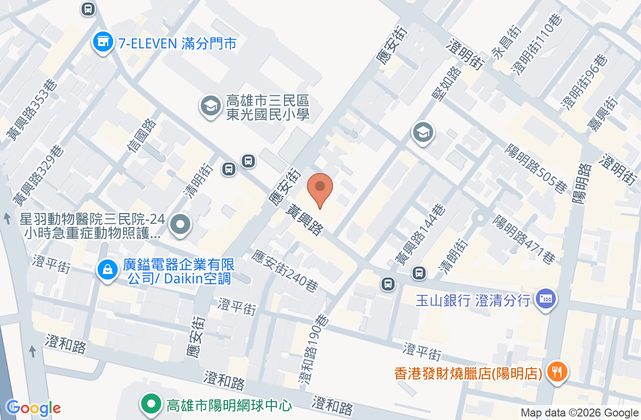 王傳啟牙醫診所 位置地圖