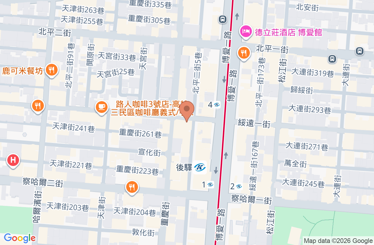 現代牙醫診所 位置地圖