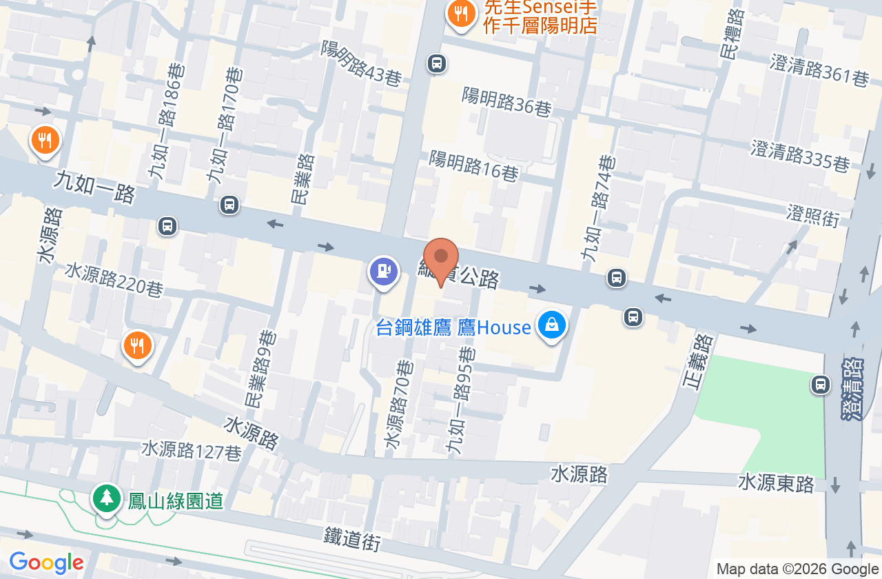 上雅牙醫診所 位置地圖