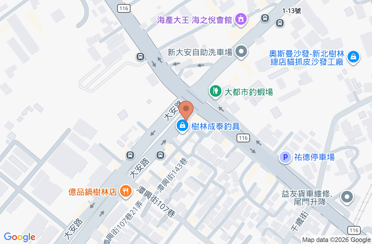 及人牙醫診所 位置地圖