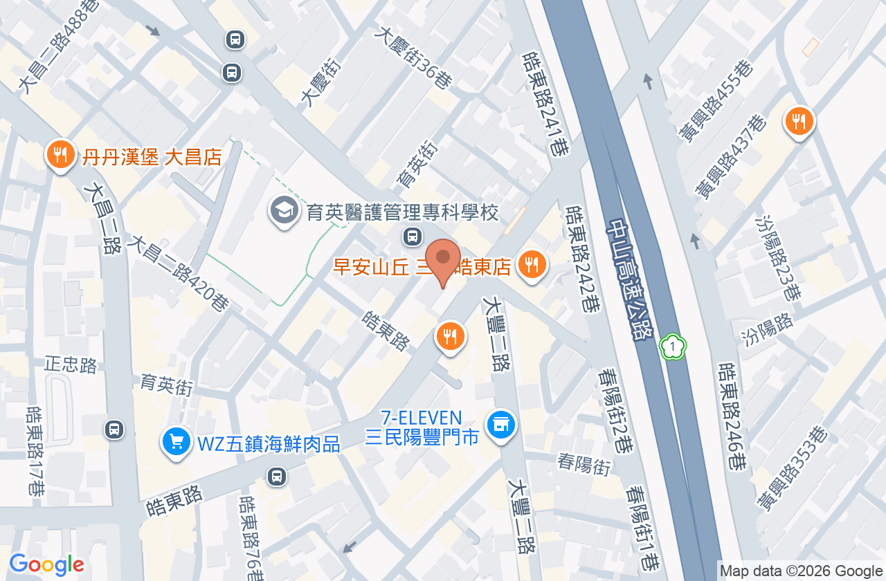 家禾牙醫診所 位置地圖
