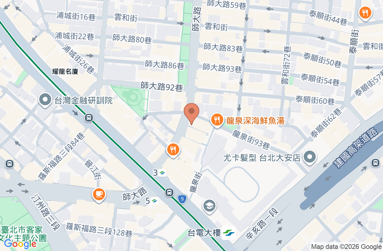 金翎牙醫診所 位置地圖