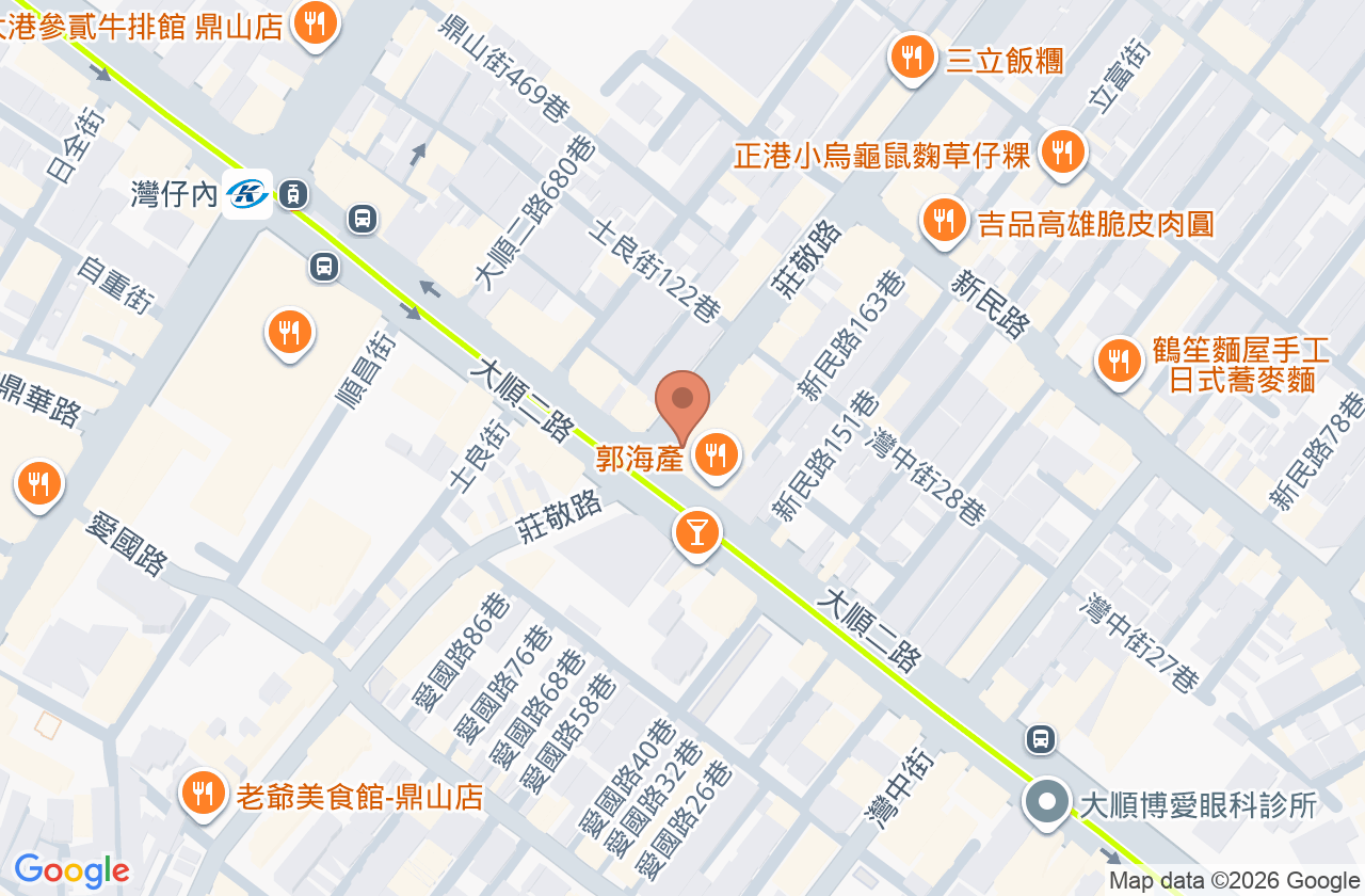 品橙牙醫診所 位置地圖