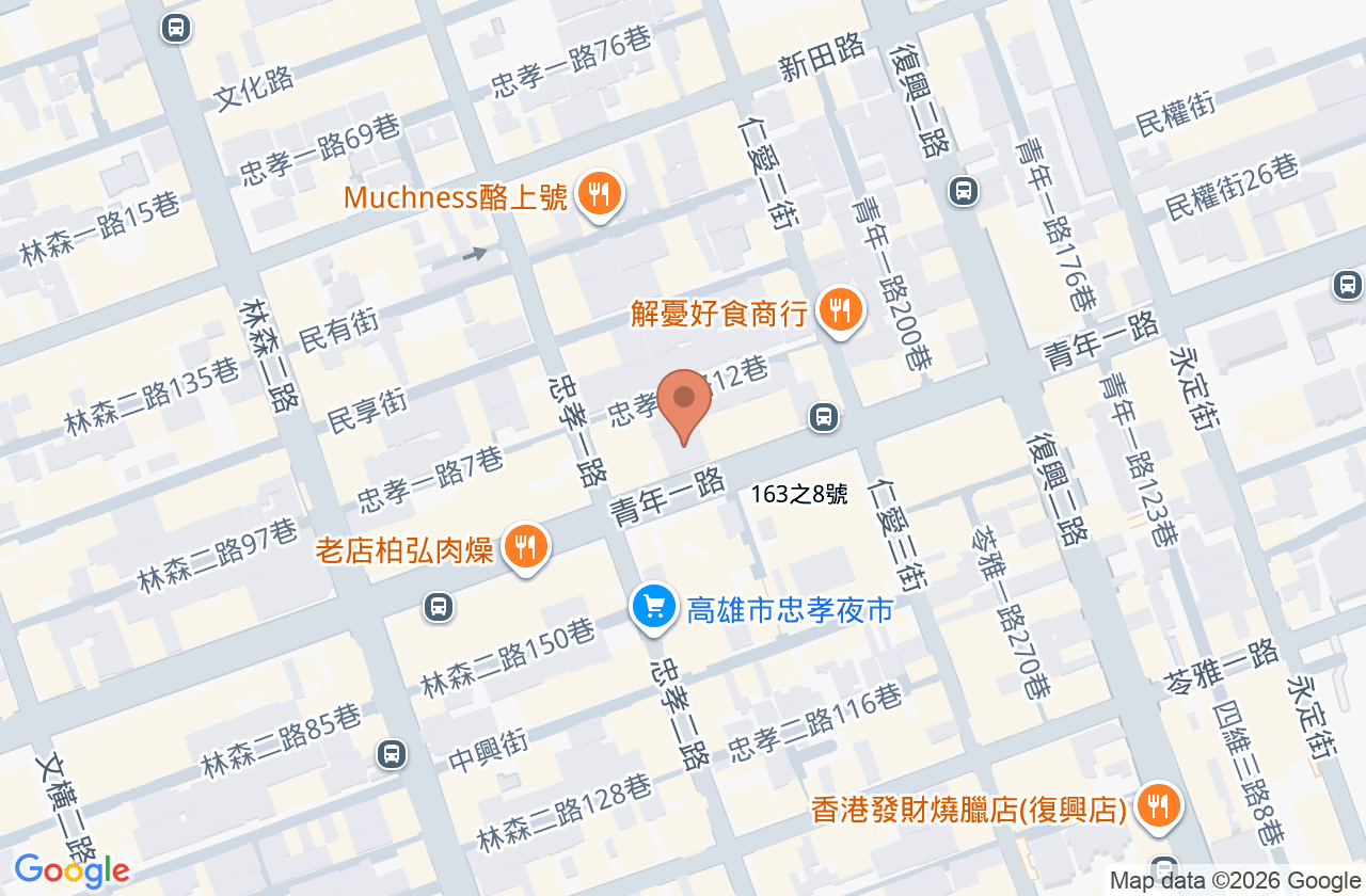 澄清牙醫診所 位置地圖
