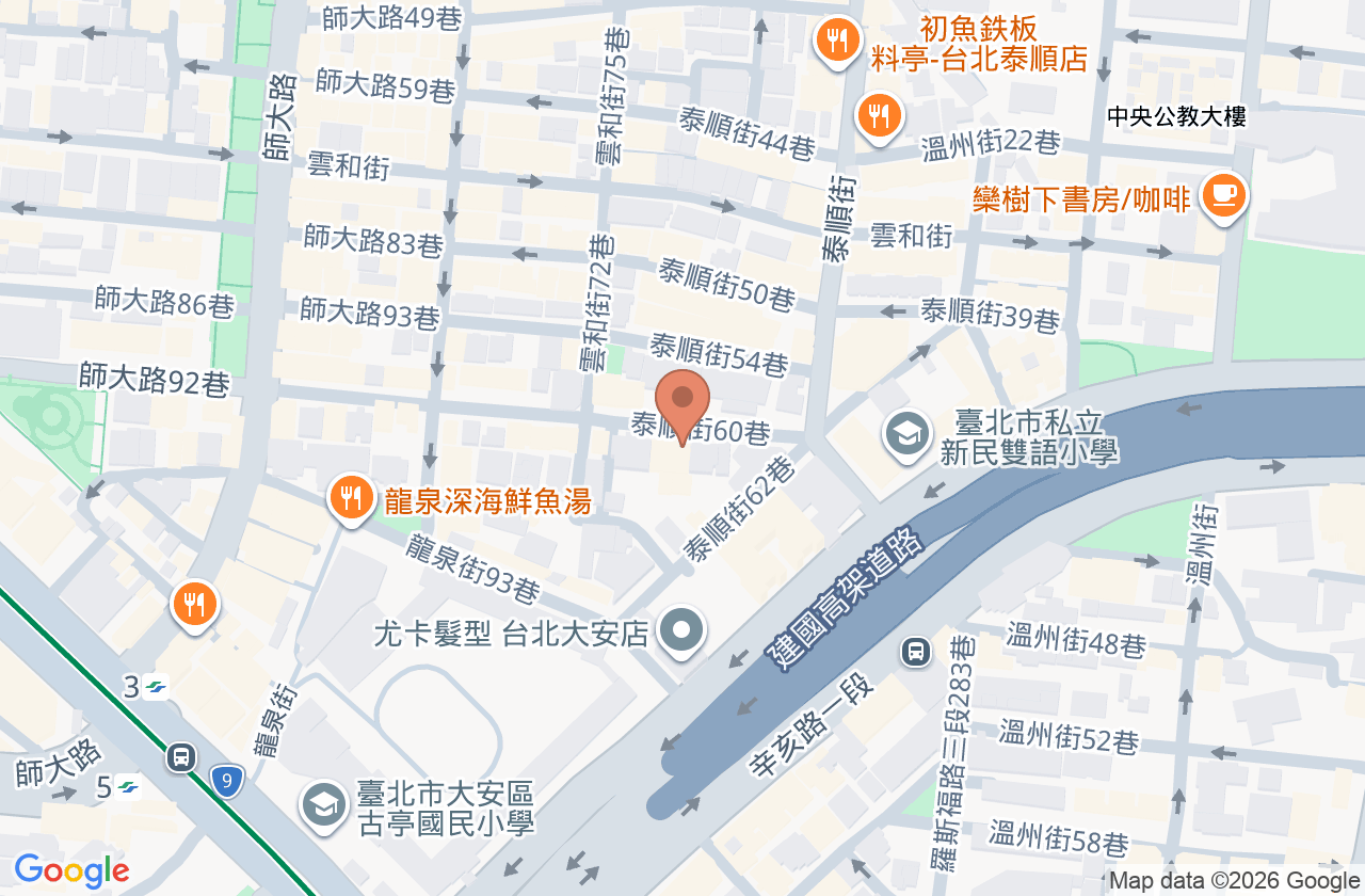 泰福牙醫診所 位置地圖