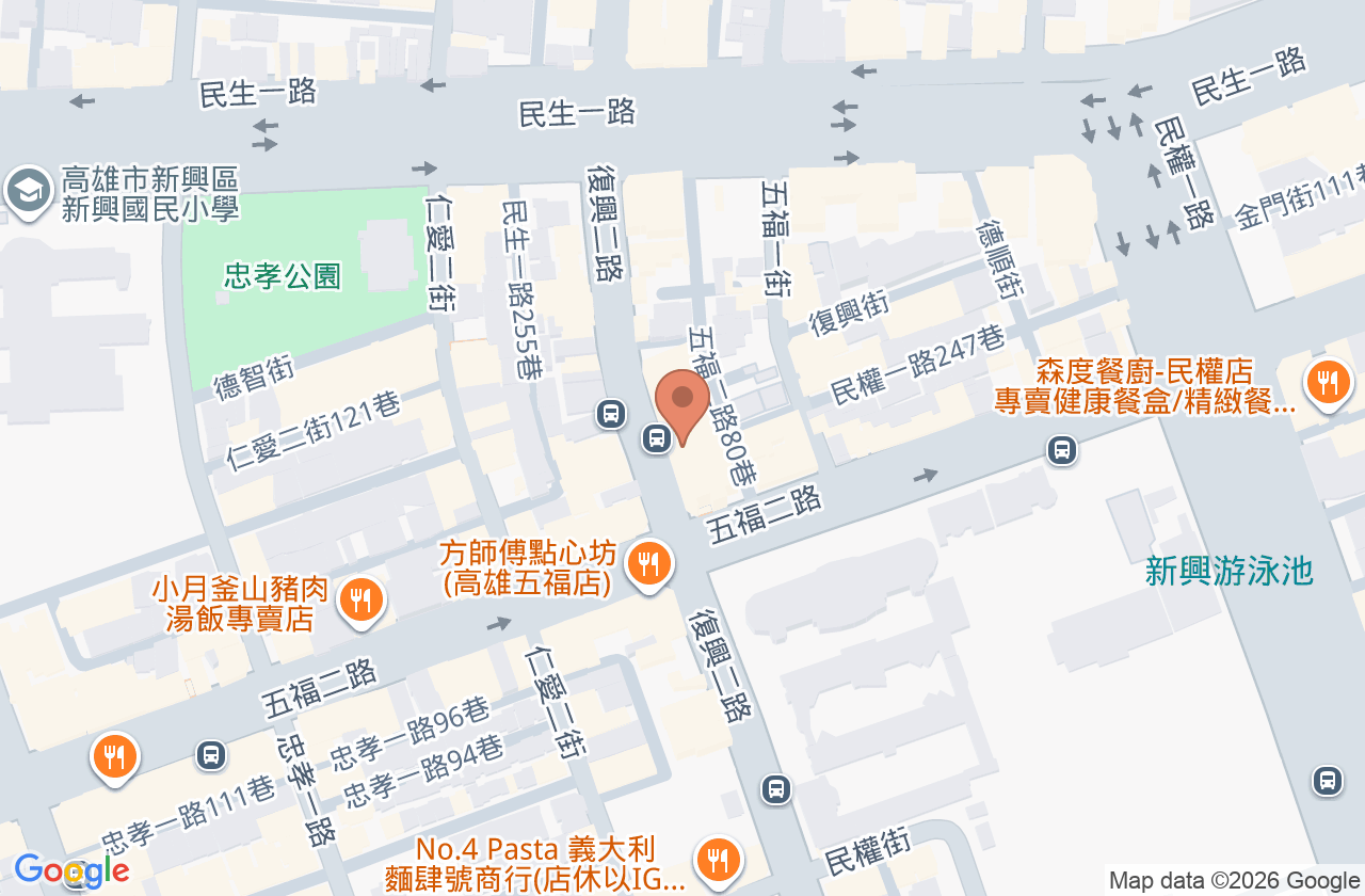 上輝牙醫診所 位置地圖