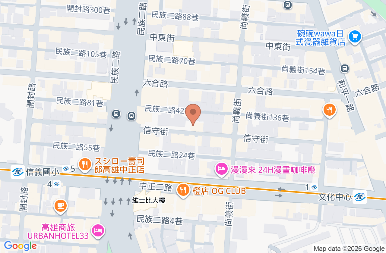 千代牙醫診所 位置地圖